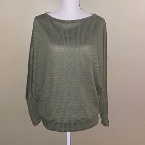 Closet Candy Waffle knit shirt